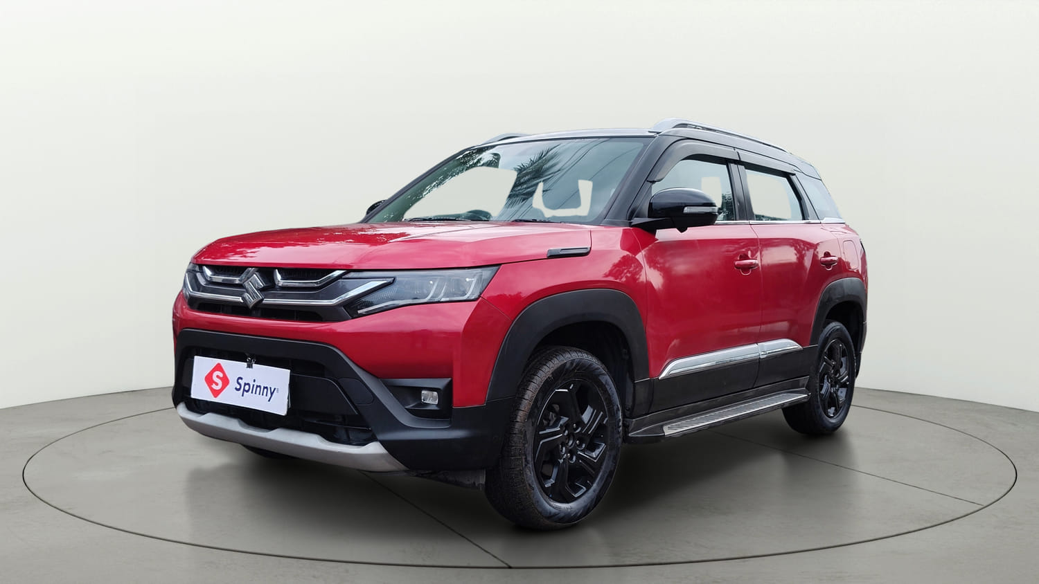 Used 2023 Maruti Suzuki Brezza ZXi Plus Petrol Manual exterior LEFT FRONT CORNER VIEW