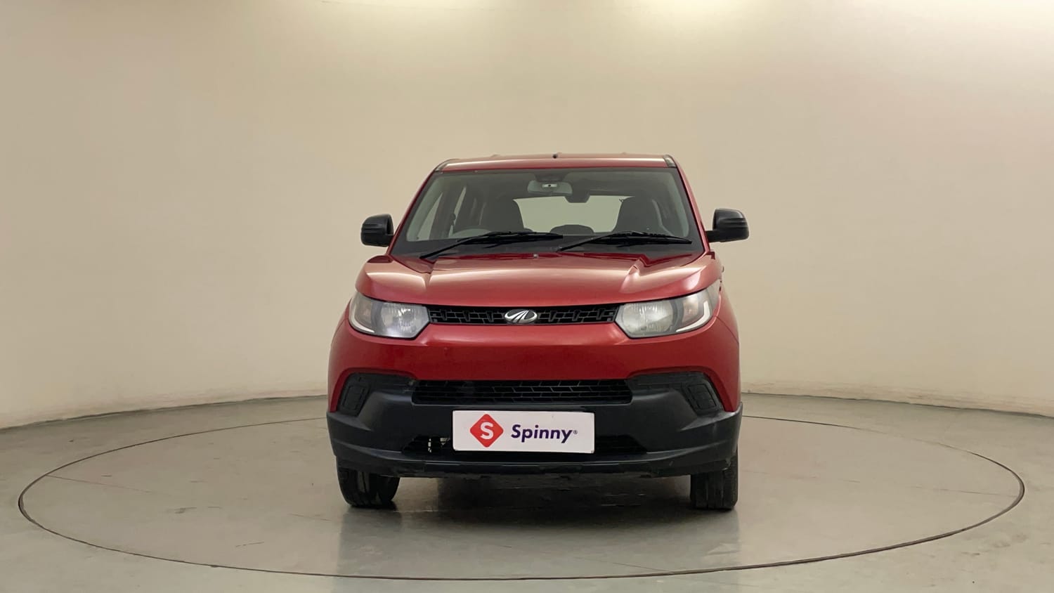 Used 2016 Mahindra KUV100 K2 Plus 6 STR Petrol Manual exterior FRONT VIEW