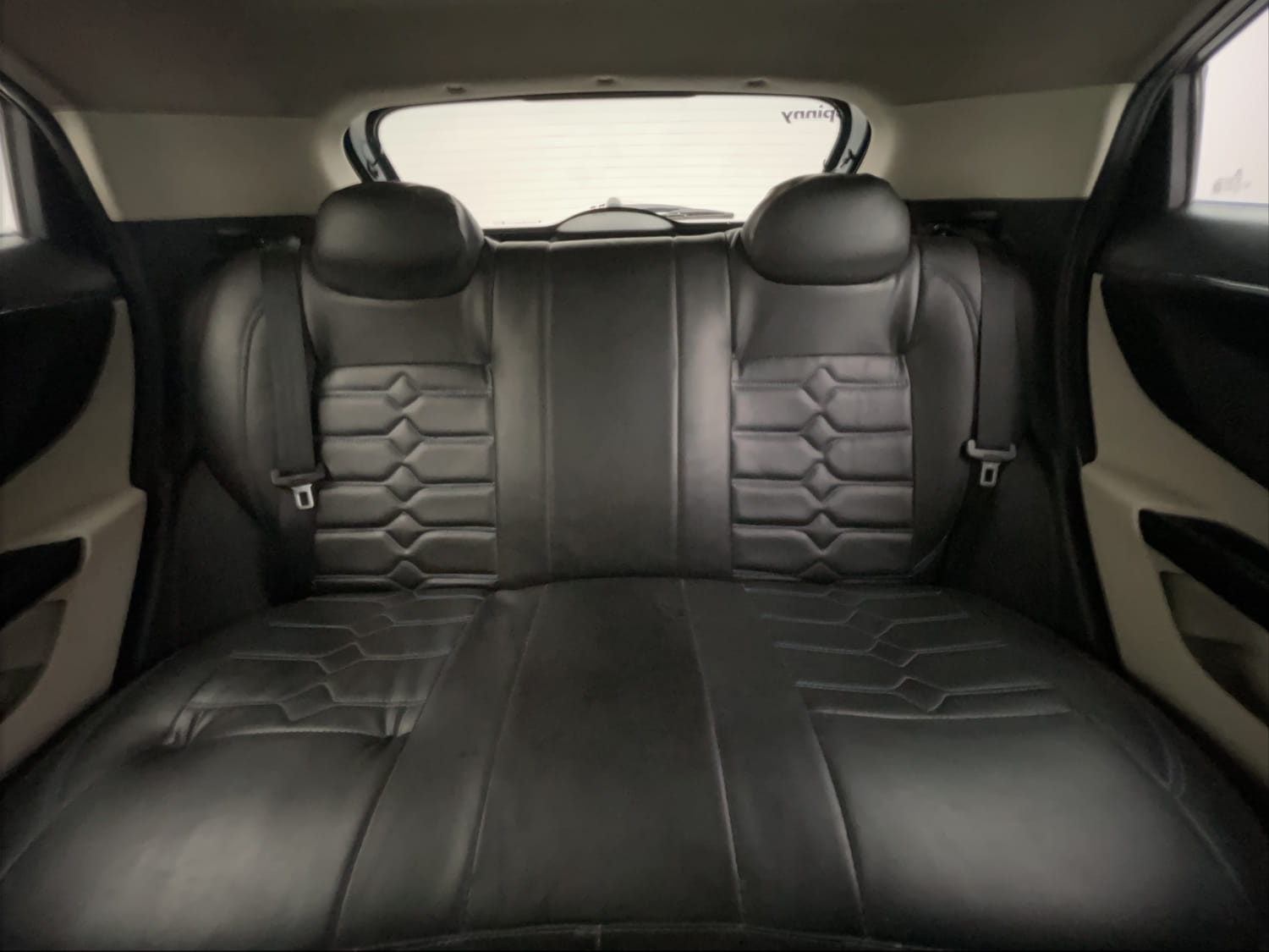 Used 2021 Tata Nexon EV XZ Plus Electric Automatic interior REAR SEAT CONDITION VIEW
