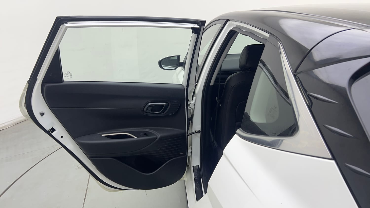 Used 2020 Hyundai New i20 Asta (O) 1.0 Turbo DCT Petrol Automatic interior LEFT REAR DOOR OPEN VIEW