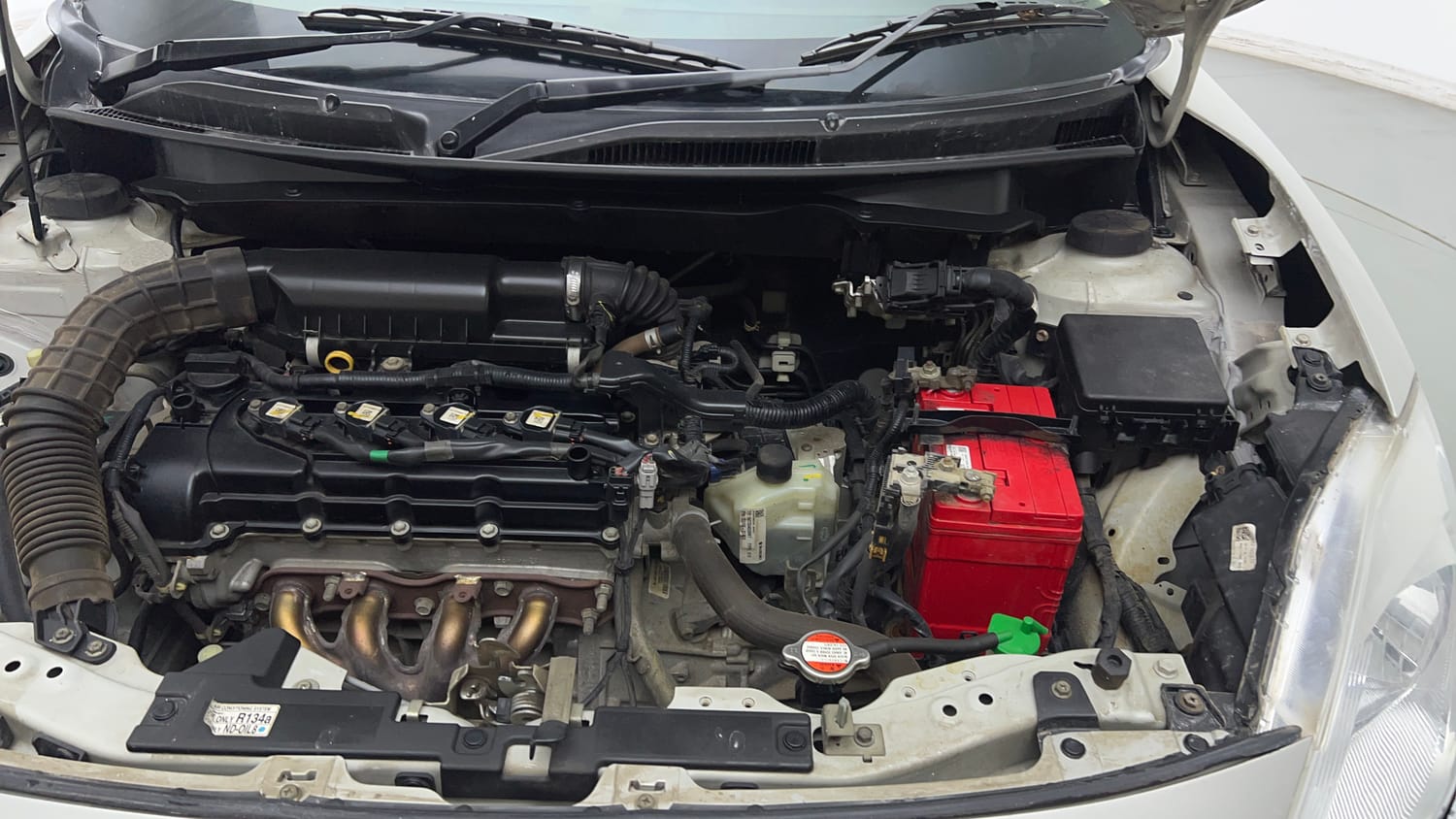 Used 2017 Maruti Suzuki Dzire VXi AMT Petrol Automatic engine ENGINE LEFT SIDE VIEW