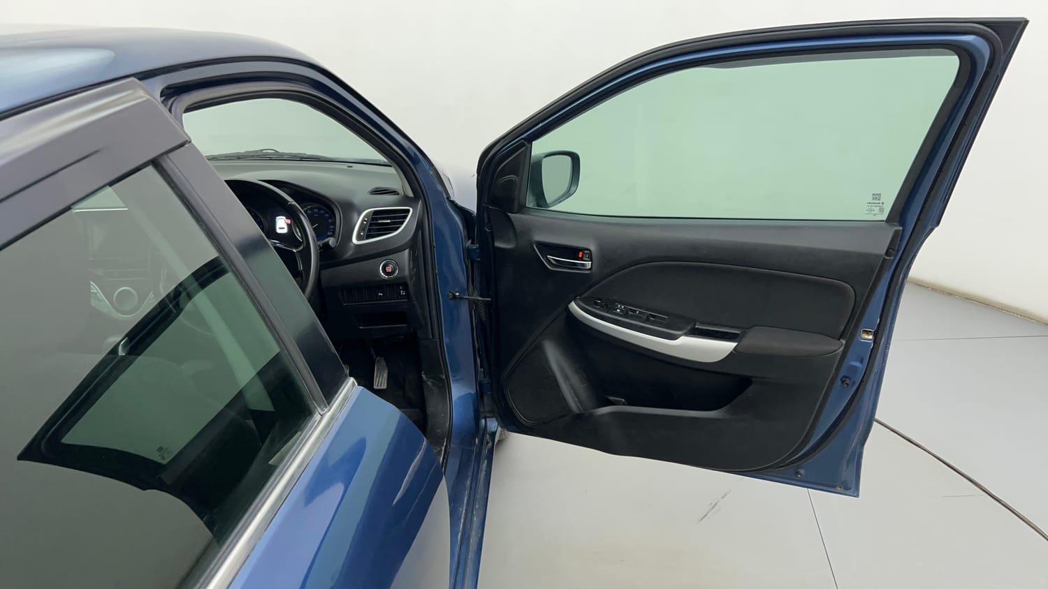 Used 2017 Maruti Suzuki Baleno Alpha 1.2 AT Petrol Automatic interior RIGHT FRONT DOOR OPEN VIEW