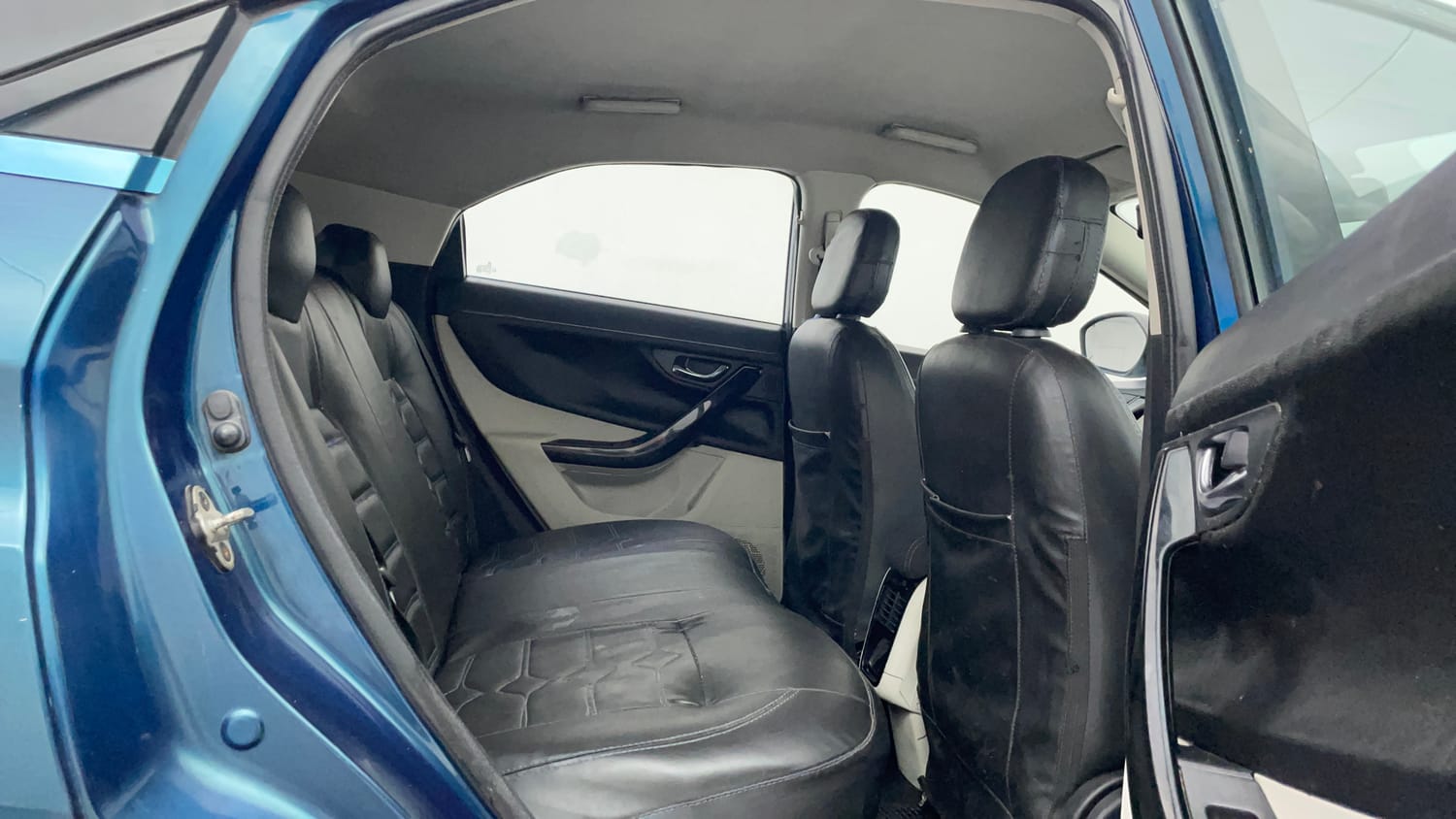 Used 2021 Tata Nexon EV XZ Plus Electric Automatic interior RIGHT SIDE REAR DOOR CABIN VIEW