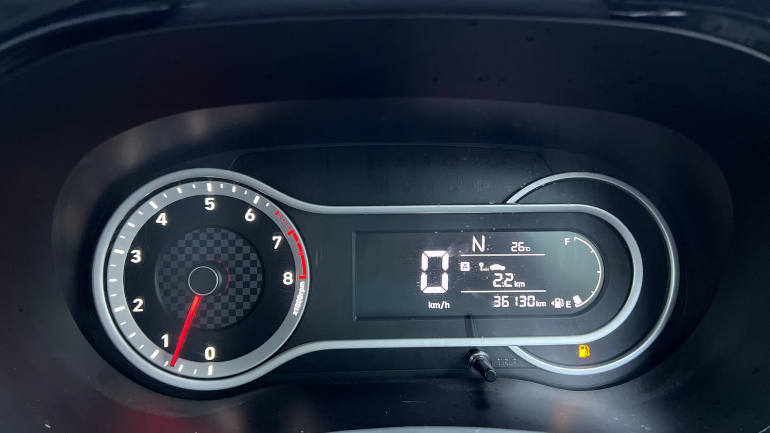 Used 2020 Hyundai Grand i10 Nios Sportz AMT 1.2 Kappa VTVT Petrol Automatic interior CLUSTERMETER VIEW