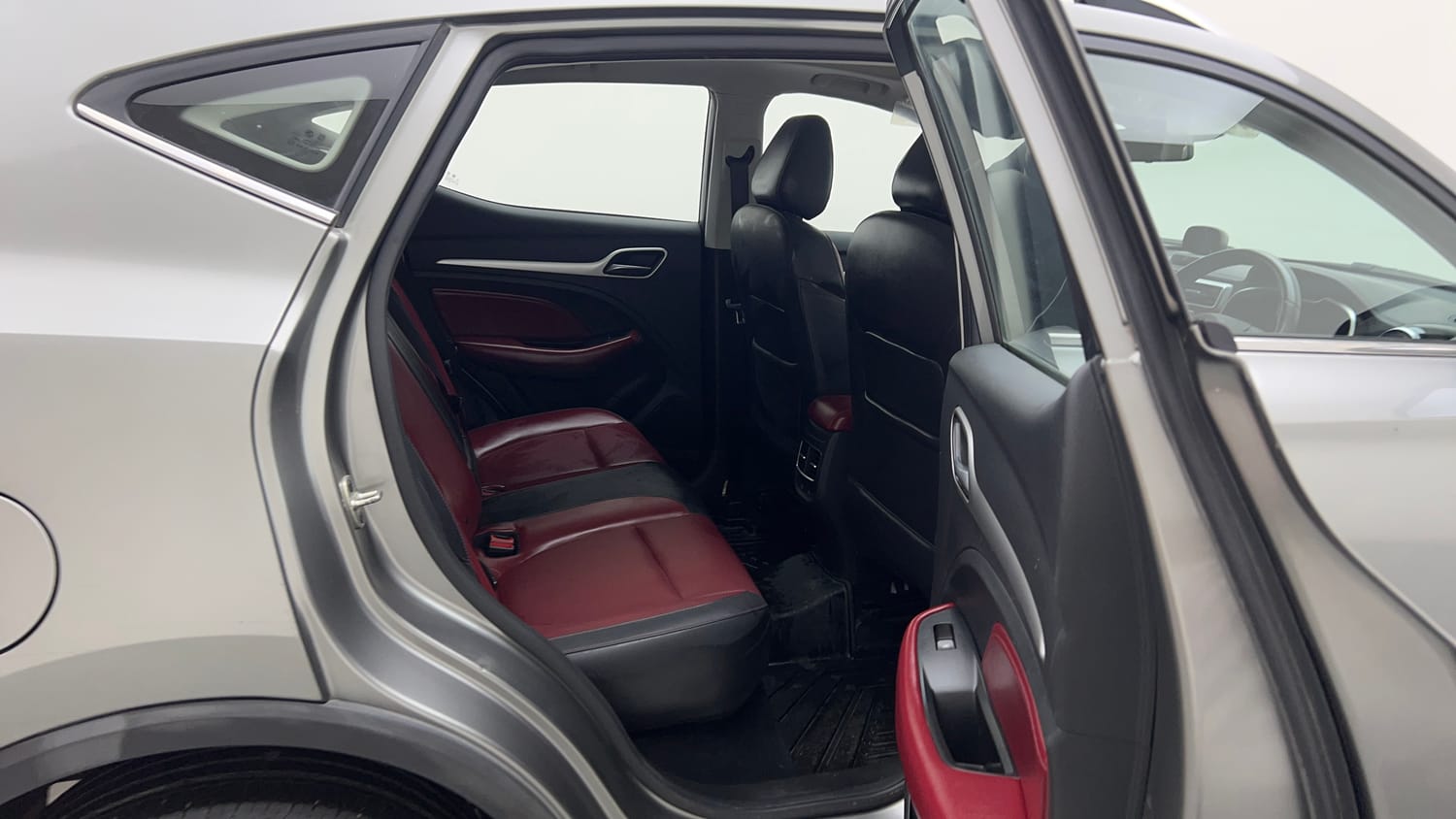 Used 2023 MG Motors Astor Savvy 1.3 Turbo AT S Red Petrol Automatic interior RIGHT SIDE REAR DOOR CABIN VIEW