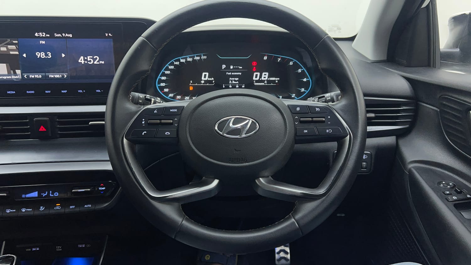 Used 2020 Hyundai New i20 Asta (O) 1.0 Turbo DCT Petrol Automatic interior STEERING VIEW