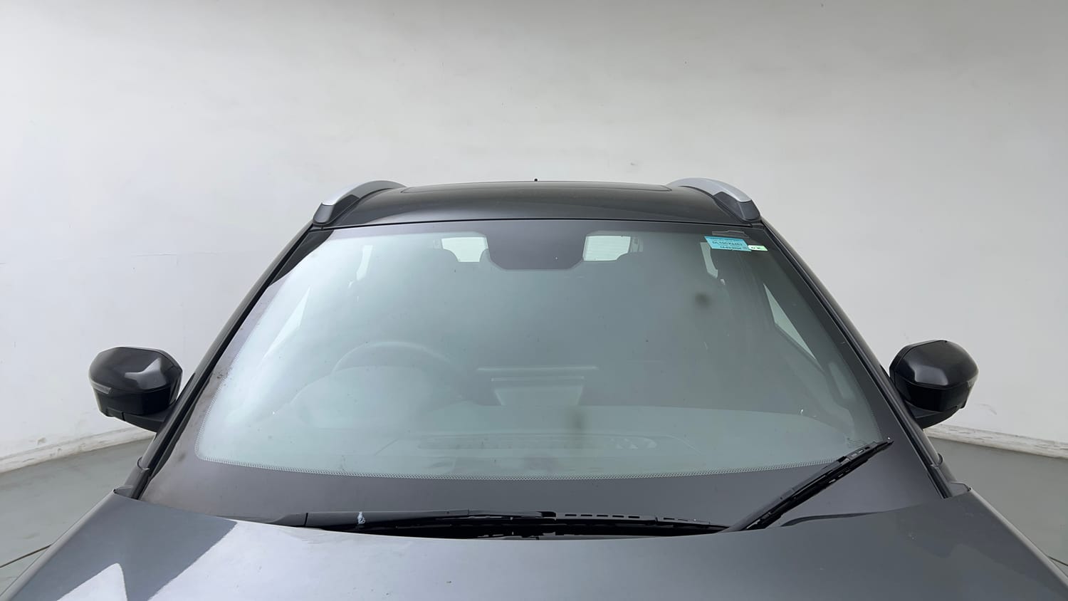 Used 2024 tata Nexon Fearless S 1.2 Revotron Petrol 7DCA Dual Tone Petrol Automatic exterior FRONT WINDSHIELD VIEW