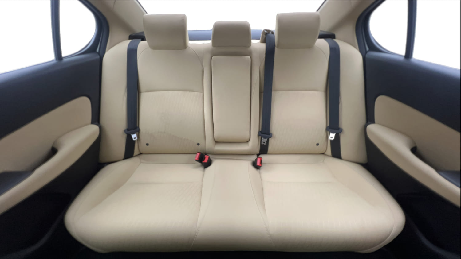 Used 2023 Honda City V Petrol CVT Petrol Automatic interior REAR SEAT CONDITION VIEW