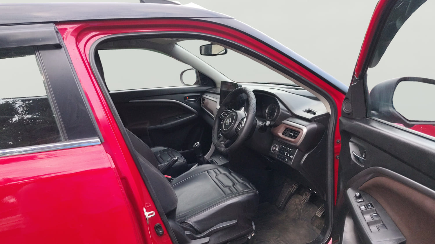 Used 2023 Maruti Suzuki Brezza ZXi Plus Petrol Manual interior RIGHT SIDE FRONT DOOR CABIN VIEW