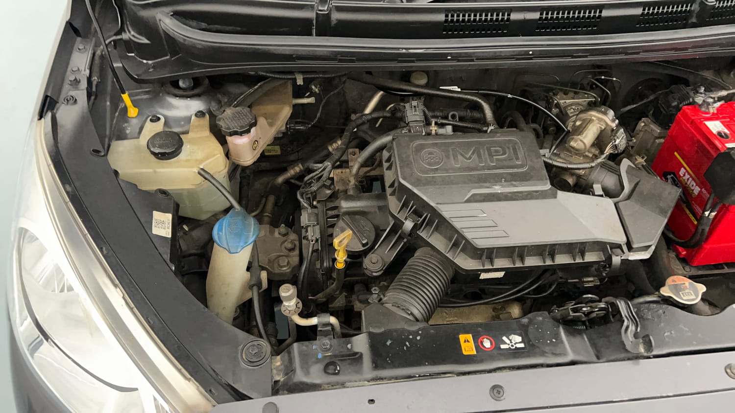 Used 2020 Hyundai Santro Sportz Petrol Manual engine ENGINE RIGHT SIDE VIEW