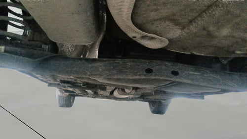 Used 2025 Skoda Kylaq Signature Petrol Manual extra REAR UNDERBODY VIEW (TAKEN FROM REAR)