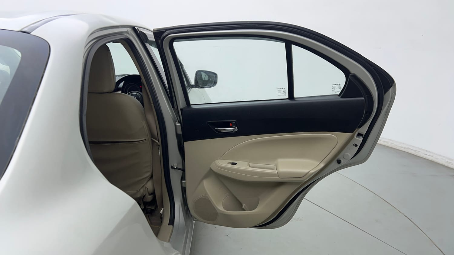 Used 2017 Maruti Suzuki Dzire VXi AMT Petrol Automatic interior RIGHT REAR DOOR OPEN VIEW