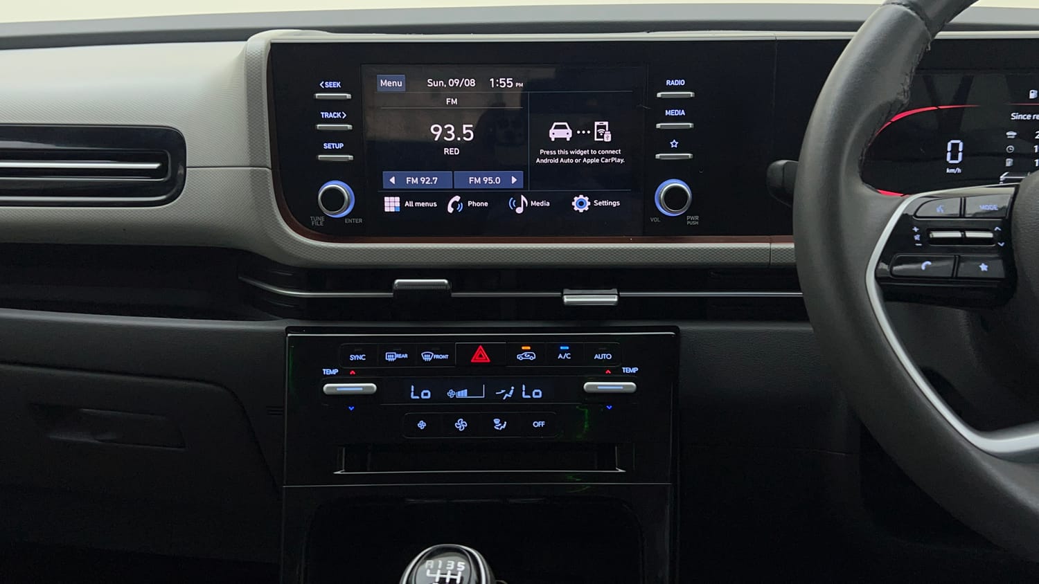 Used 2024 Hyundai Creta 1.5 CRDi Diesel MT DSL S(O) Diesel Manual interior MUSIC SYSTEM & AC CONTROL VIEW