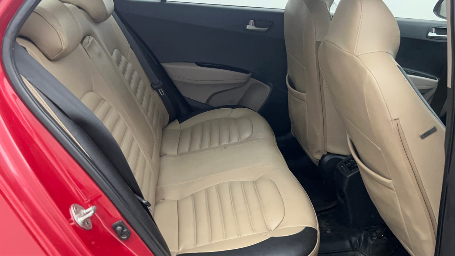 Used 2014 Hyundai Xcent SX 1.2 (O) Petrol Manual interior RIGHT SIDE REAR DOOR CABIN VIEW