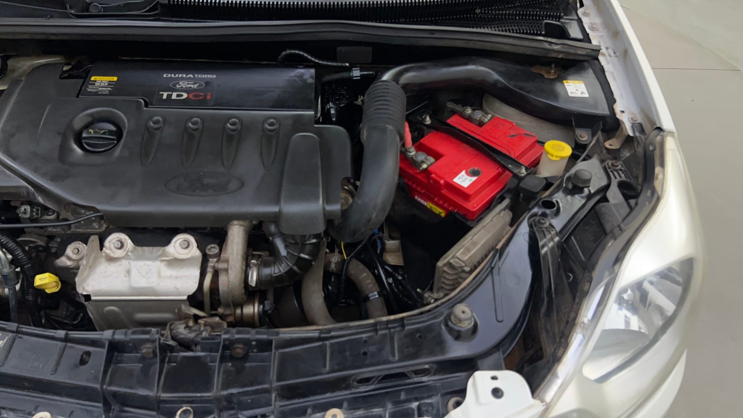 Used 2013 Ford Figo Duratorq Diesel EXI 1.4 Diesel Manual engine ENGINE LEFT SIDE VIEW