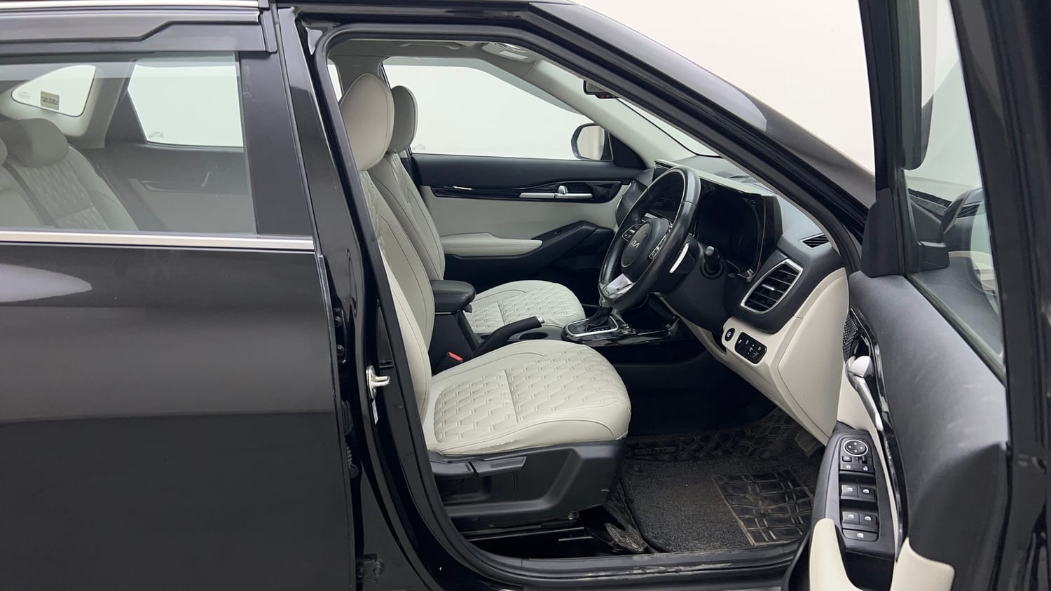 Used 2023 kia Seltos HTX 1.5 Petrol IVT Petrol Automatic interior RIGHT SIDE FRONT DOOR CABIN VIEW