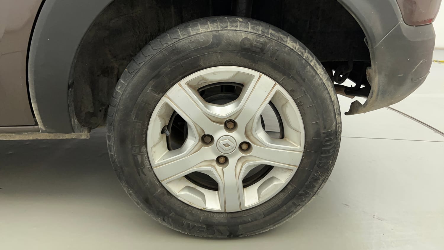 Used 2022 Renault Triber Limited Edition Petrol Manual tyres LEFT REAR TYRE RIM VIEW