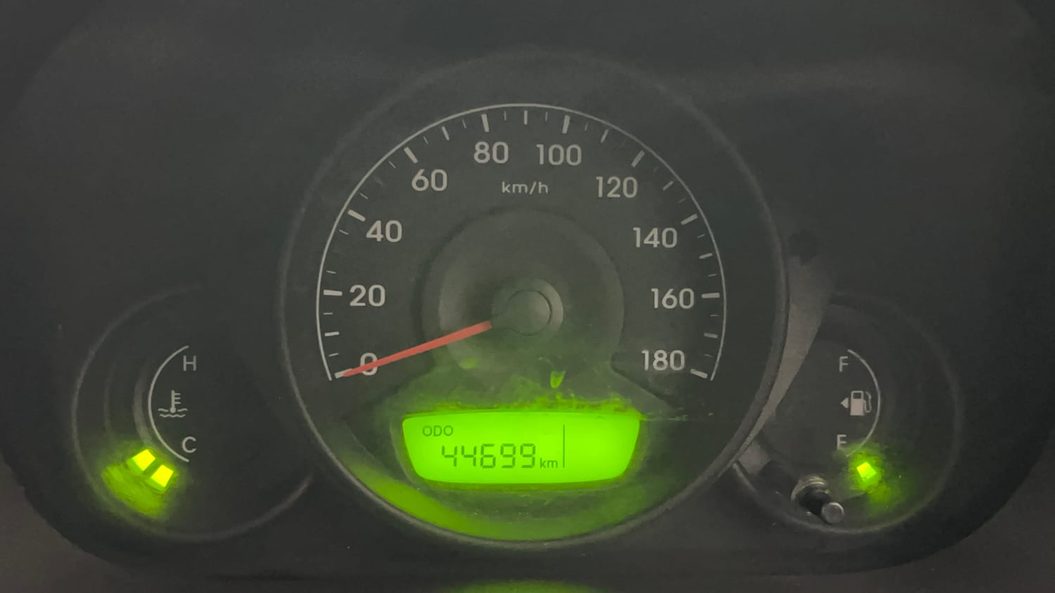 Used 2016 Hyundai Eon Era + AirBag Petrol Manual interior CLUSTERMETER VIEW