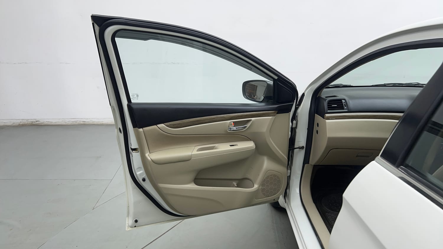 Used 2024 Maruti Suzuki Ciaz Sigma 1.5 Petrol Manual interior LEFT FRONT DOOR OPEN VIEW