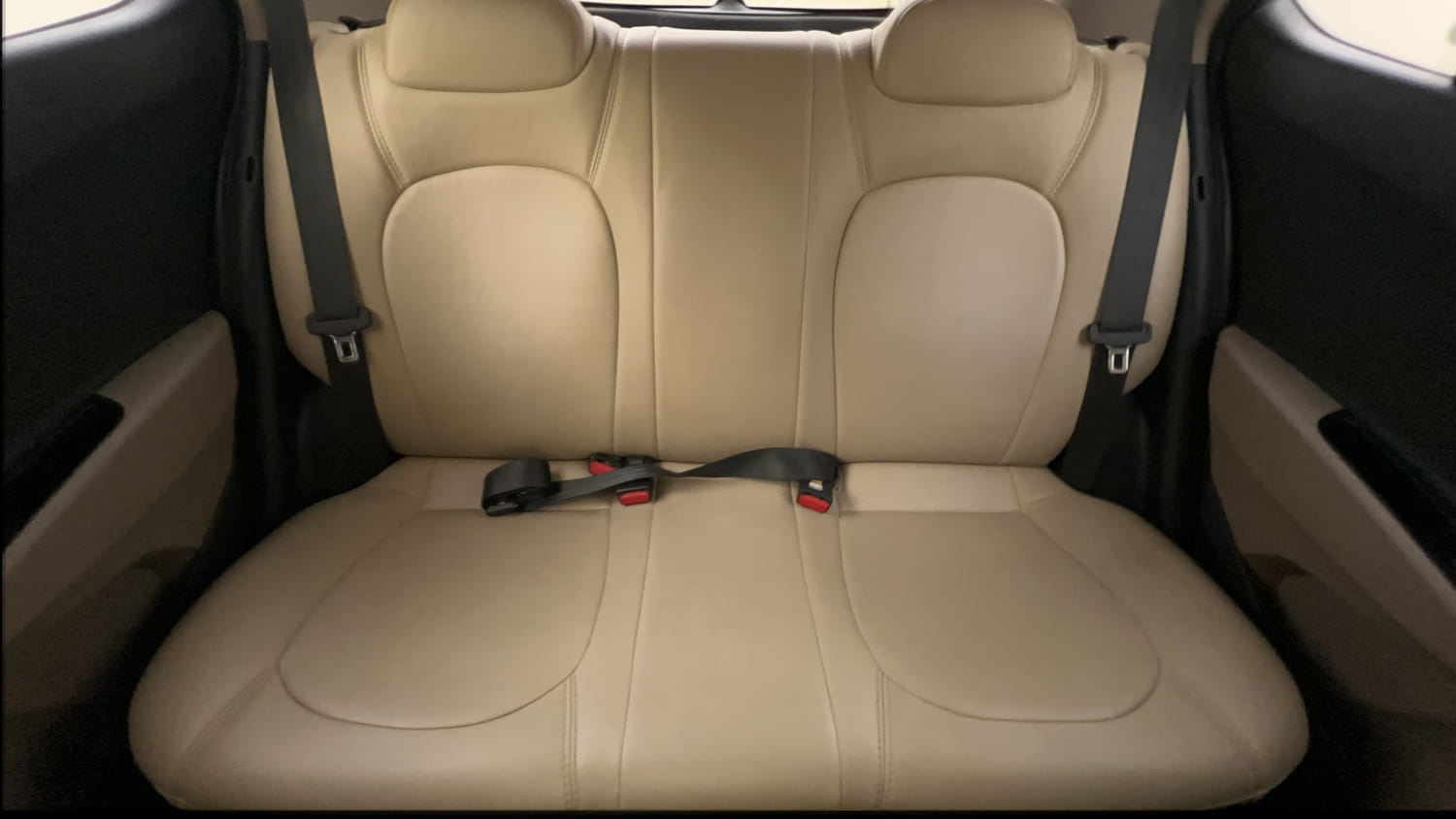 Used 2015 Hyundai Grand i10 Sportz 1.2 Kappa VTVT Petrol Manual interior REAR SEAT CONDITION VIEW