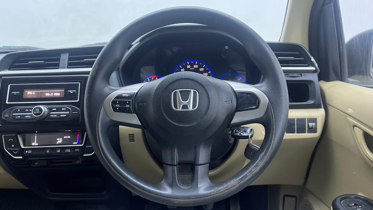 Used 2016 Honda Amaze 1.2 S i-VTEC Petrol Manual interior STEERING VIEW