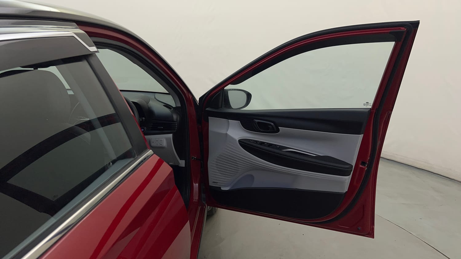 Used 2024 Hyundai New i20 Asta (O) 1.2 IVT Petrol Automatic interior RIGHT FRONT DOOR OPEN VIEW