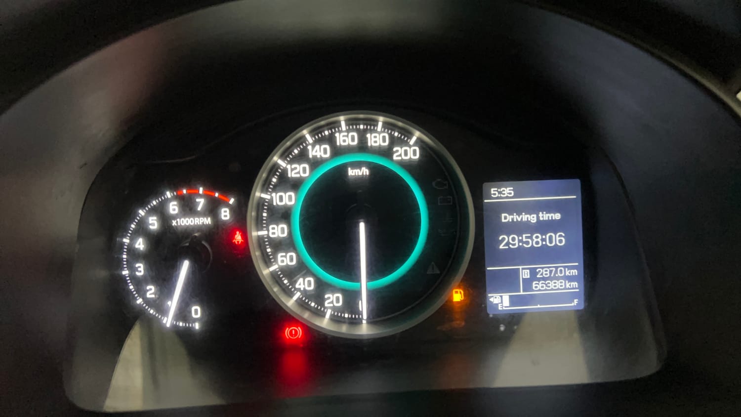 Used 2021 Maruti Suzuki Ignis Alpha 1.2 MT Petrol Manual interior CLUSTERMETER VIEW