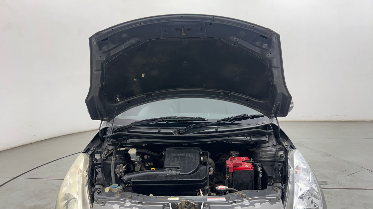 Used 2017 Maruti Suzuki Swift VXi Petrol Manual engine ENGINE & BONNET OPEN FRONT VIEW