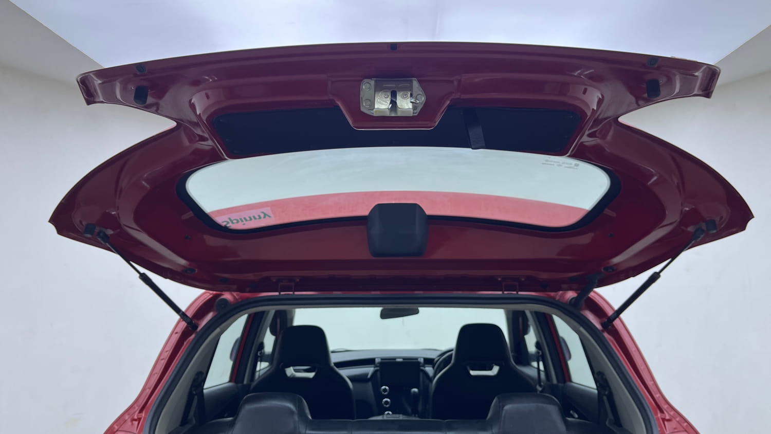 Used 2018 Mahindra KUV100 NXT K2 6 STR Petrol Manual interior DICKY DOOR OPEN VIEW