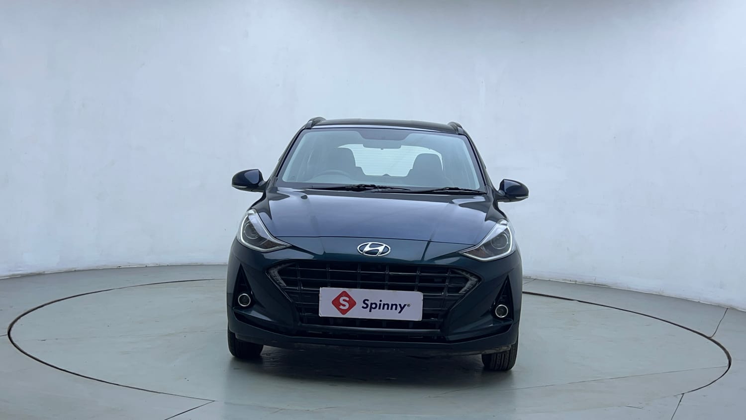 Used 2020 Hyundai Grand i10 Nios Sportz AMT 1.2 Kappa VTVT Petrol Automatic exterior FRONT VIEW