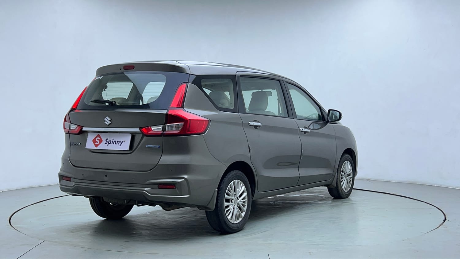 Used 2019 Maruti Suzuki New Ertiga ZXi AT Petrol Automatic exterior RIGHT REAR CORNER VIEW