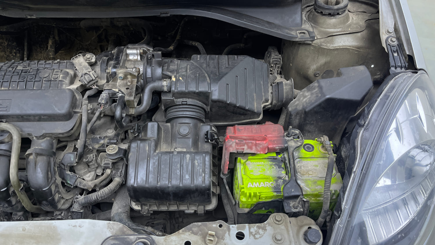 Used 2014 Honda Brio S MT Petrol Manual engine ENGINE LEFT SIDE VIEW