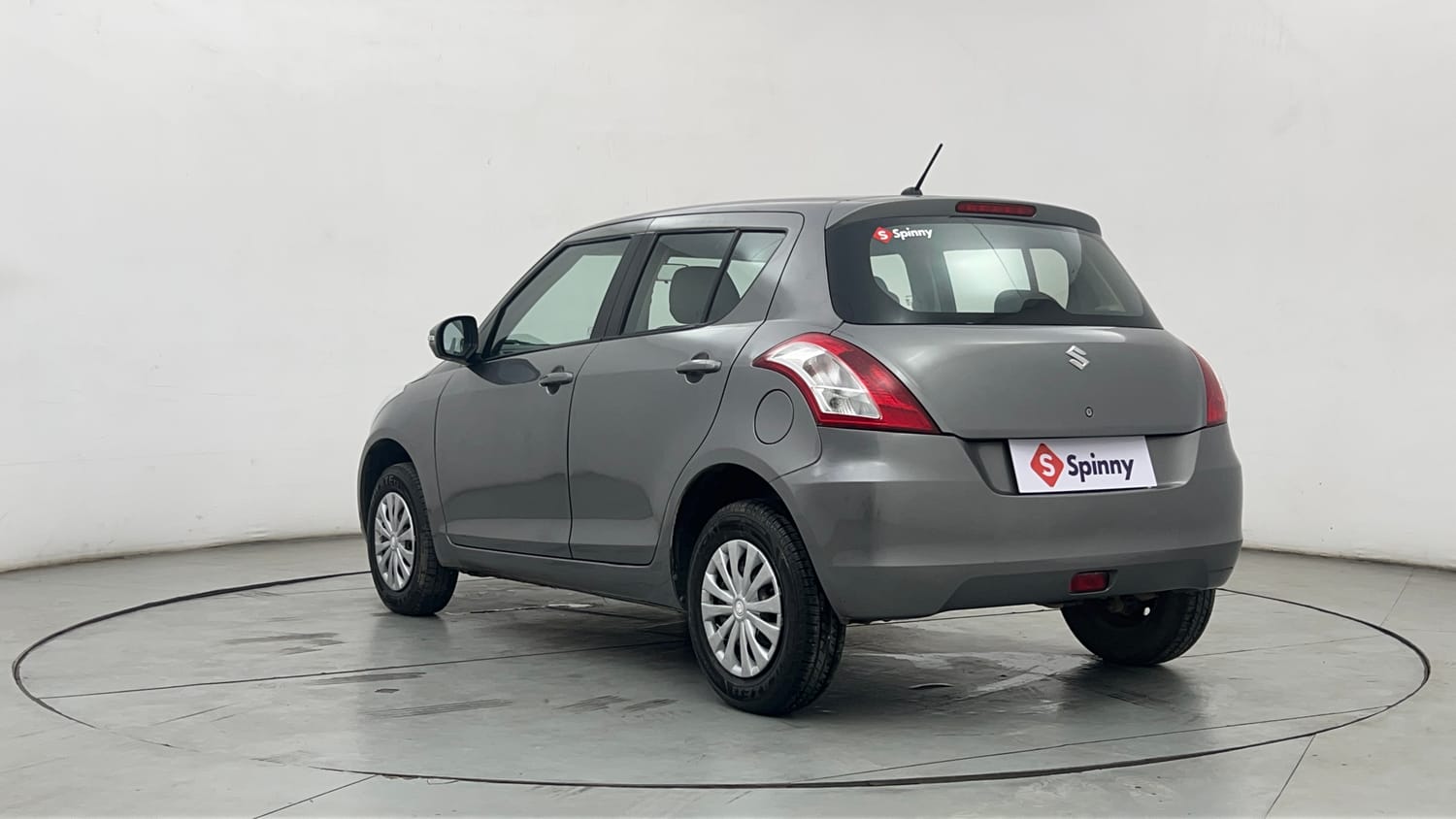Used 2017 Maruti Suzuki Swift VXi Petrol Manual exterior LEFT REAR CORNER VIEW