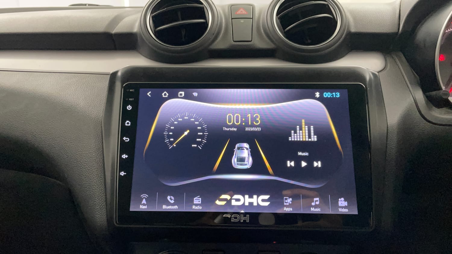 Used 2023 Maruti Suzuki Swift VXi Petrol Manual top_features Integrated (in-dash) music system