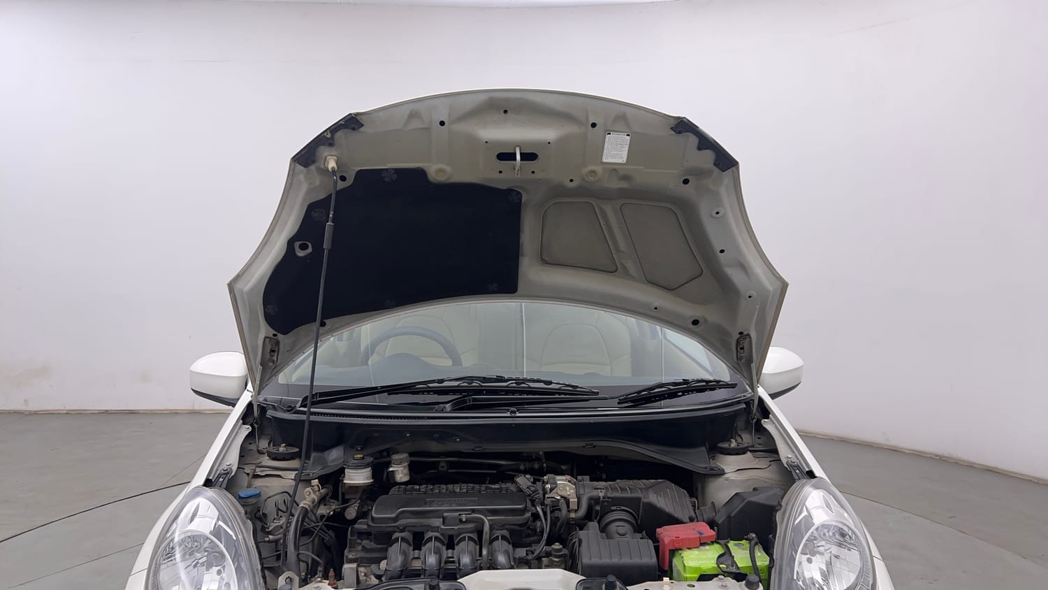 Used 2013 Honda Amaze 1.2 S i-VTEC Petrol Manual engine ENGINE & BONNET OPEN FRONT VIEW