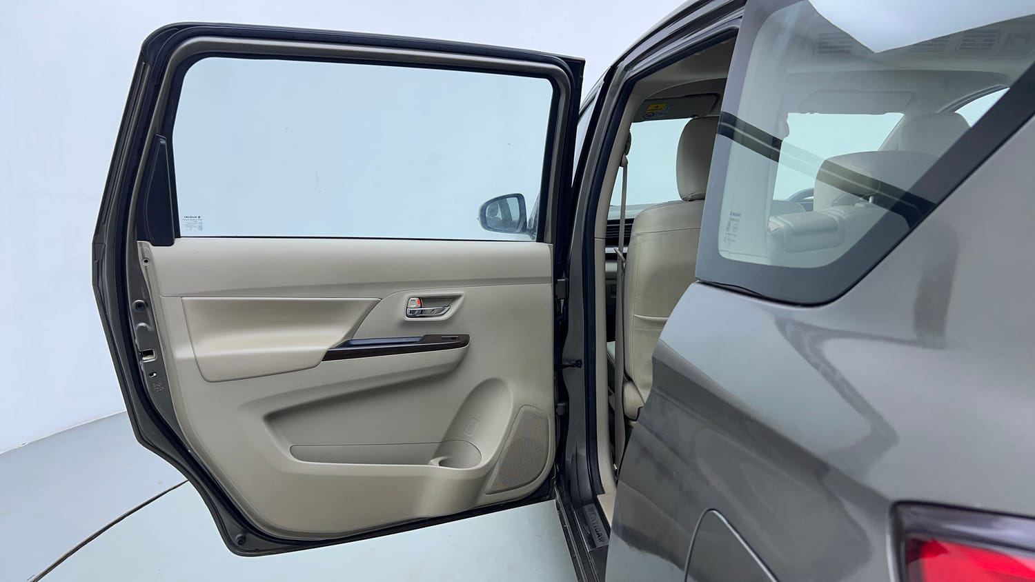 Used 2019 Maruti Suzuki New Ertiga ZXi AT Petrol Automatic interior LEFT REAR DOOR OPEN VIEW