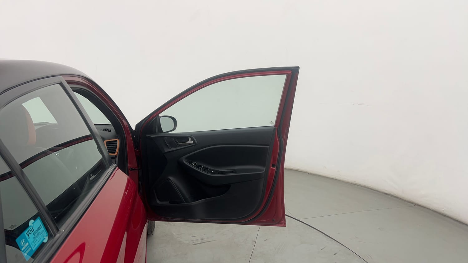 Used 2017 Hyundai Elite i20 Asta 1.2 Dual Tone Petrol Manual interior RIGHT FRONT DOOR OPEN VIEW