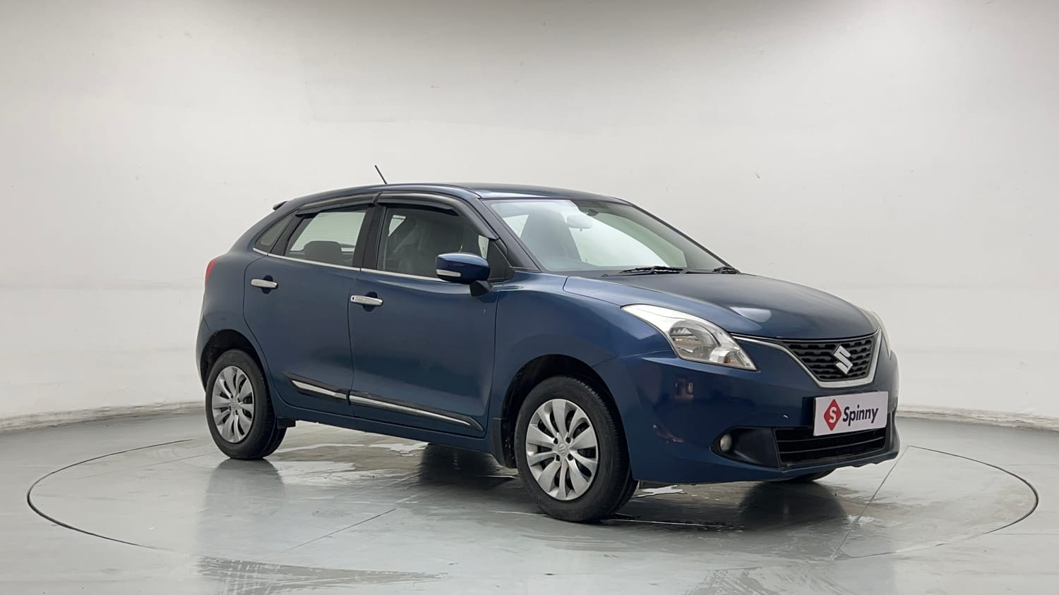 Used 2017 Maruti Suzuki Baleno Delta 1.2 Petrol Manual exterior RIGHT FRONT CORNER VIEW