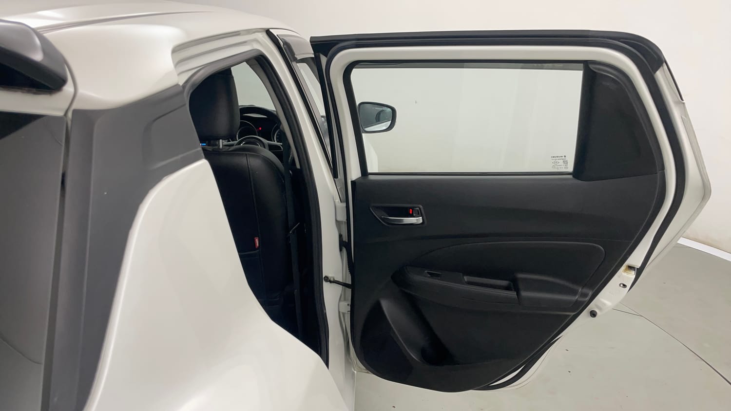 Used 2023 Maruti Suzuki Swift VXi Petrol Manual interior RIGHT REAR DOOR OPEN VIEW
