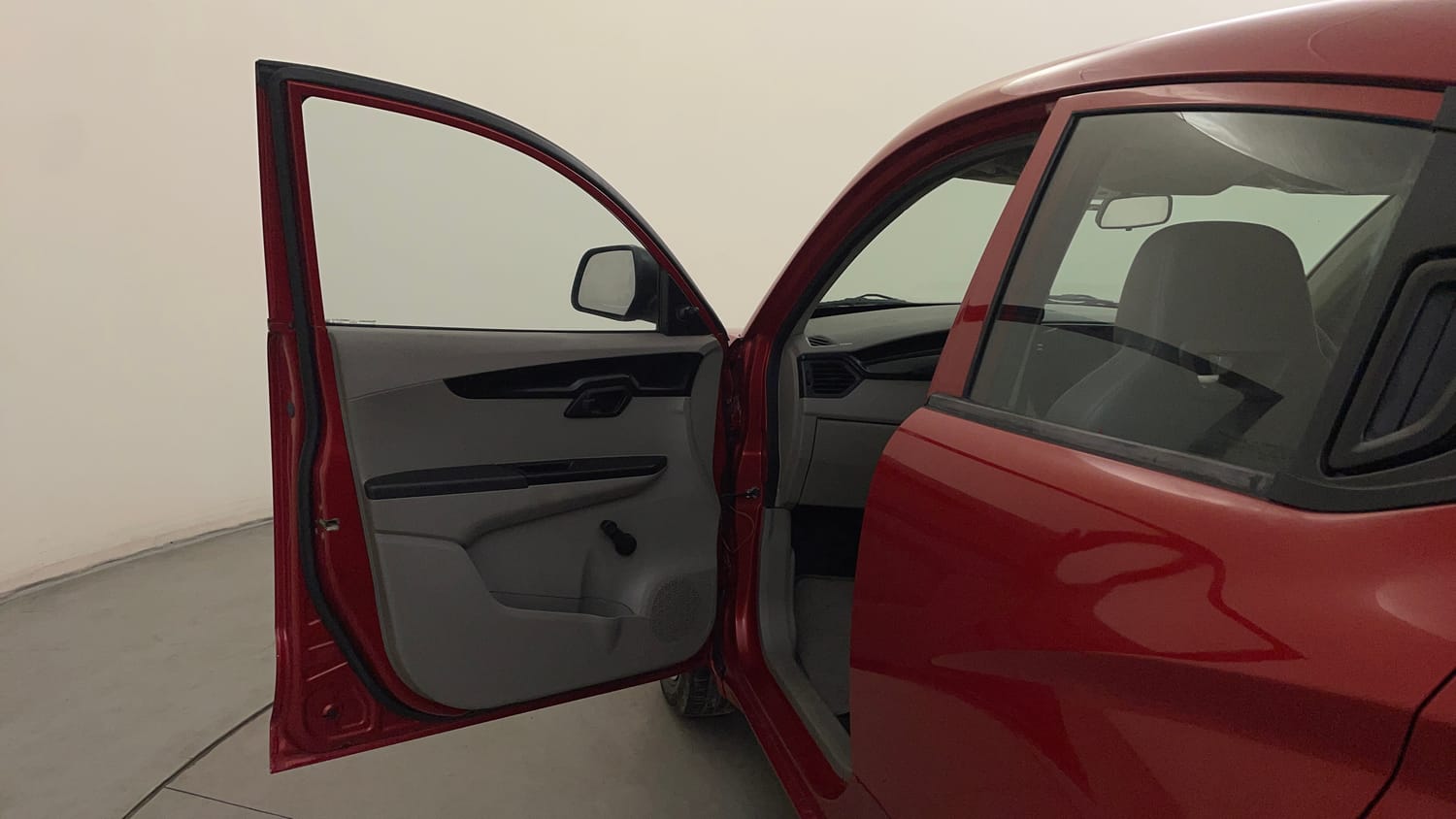 Used 2016 Mahindra KUV100 K2 Plus 6 STR Petrol Manual interior LEFT FRONT DOOR OPEN VIEW