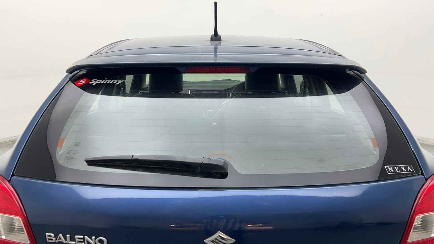 Used 2017 Maruti Suzuki Baleno Delta 1.2 Petrol Manual exterior BACK WINDSHIELD VIEW