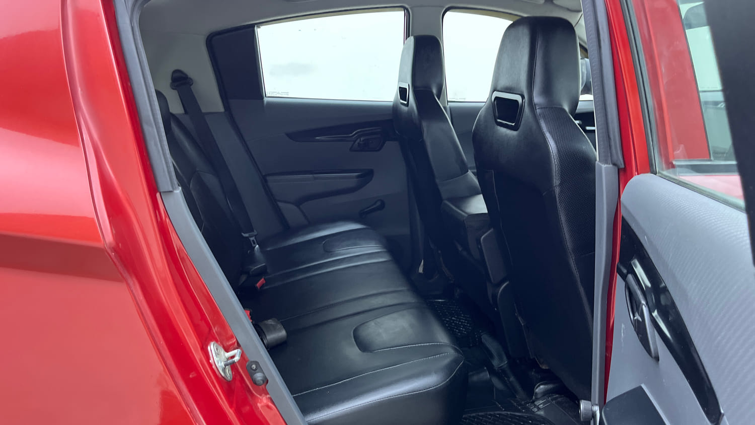 Used 2018 Mahindra KUV100 NXT K2 6 STR Petrol Manual interior RIGHT SIDE REAR DOOR CABIN VIEW