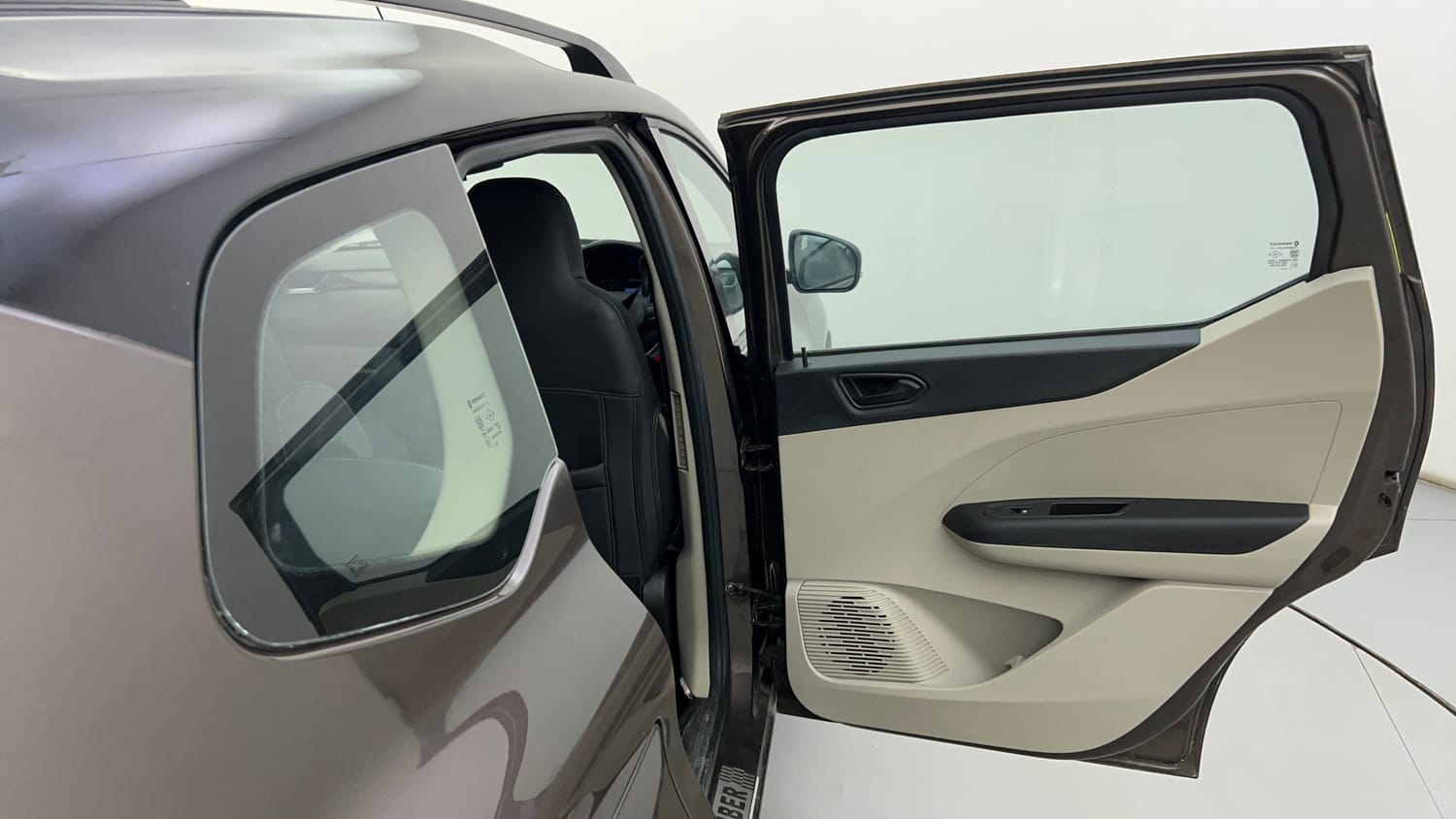 Used 2022 Renault Triber Limited Edition Petrol Manual interior RIGHT REAR DOOR OPEN VIEW