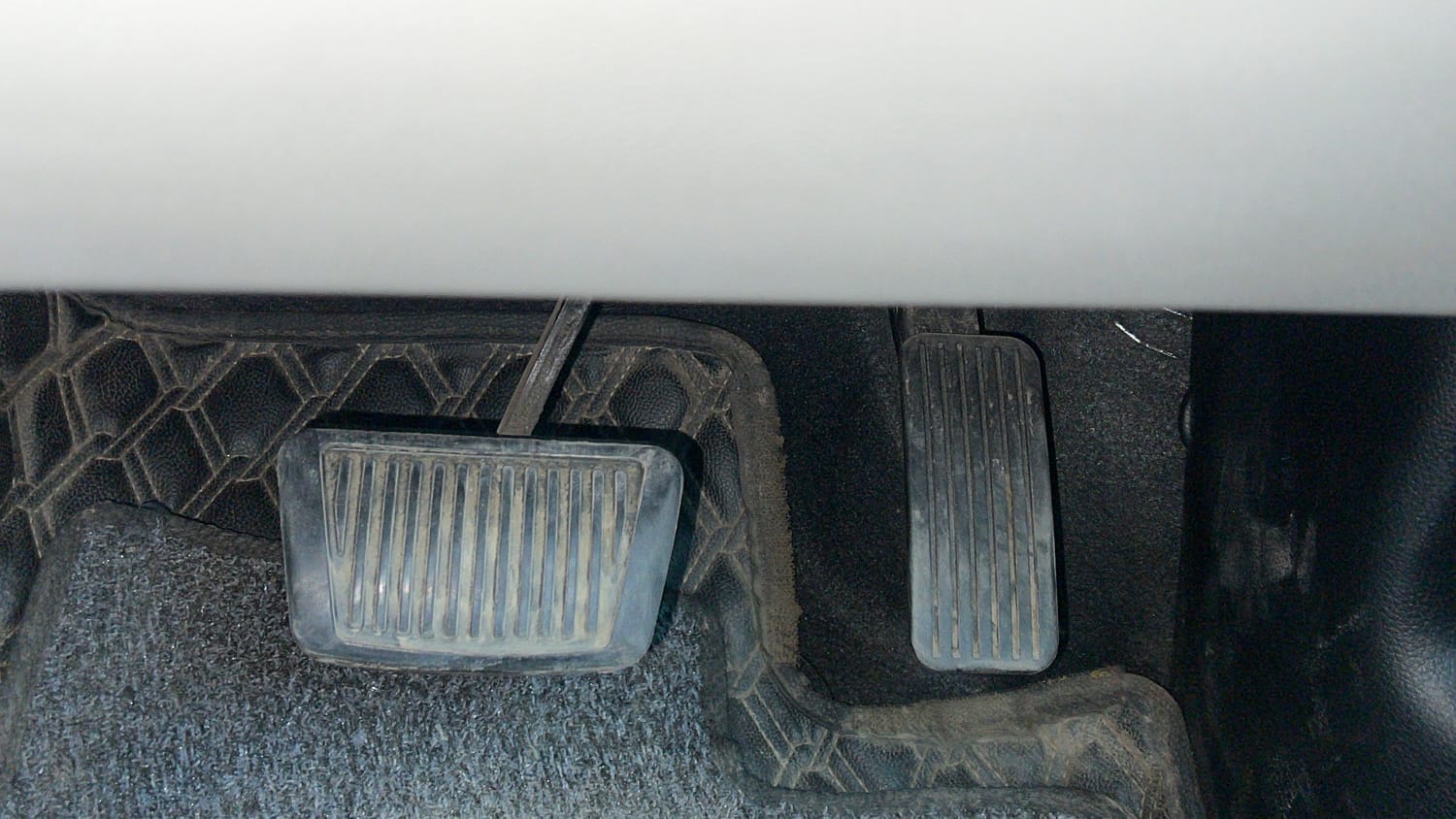 Used 2023 kia Seltos HTX 1.5 Petrol IVT Petrol Automatic interior PEDALS VIEW