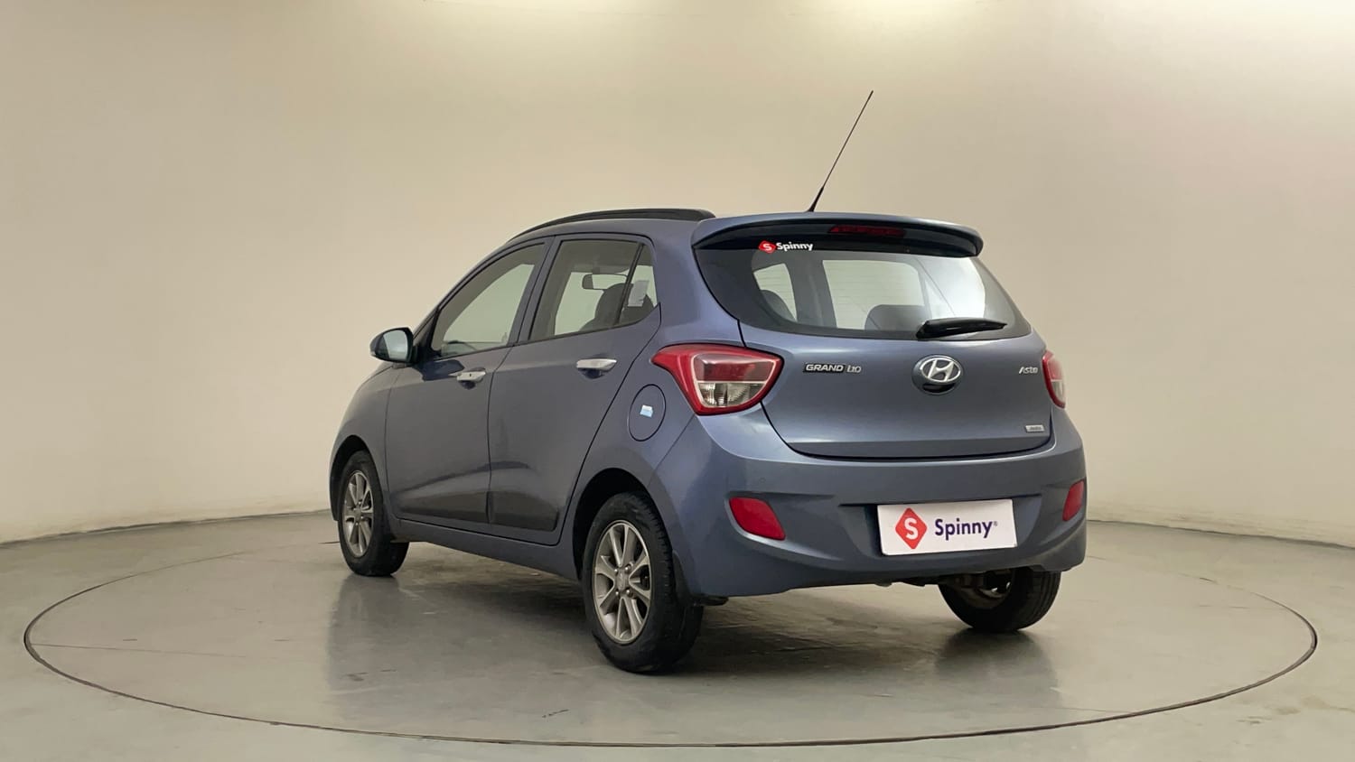 Used 2016 Hyundai Grand i10 Asta AT 1.2 Kappa VTVT (O) Petrol Automatic exterior LEFT REAR CORNER VIEW