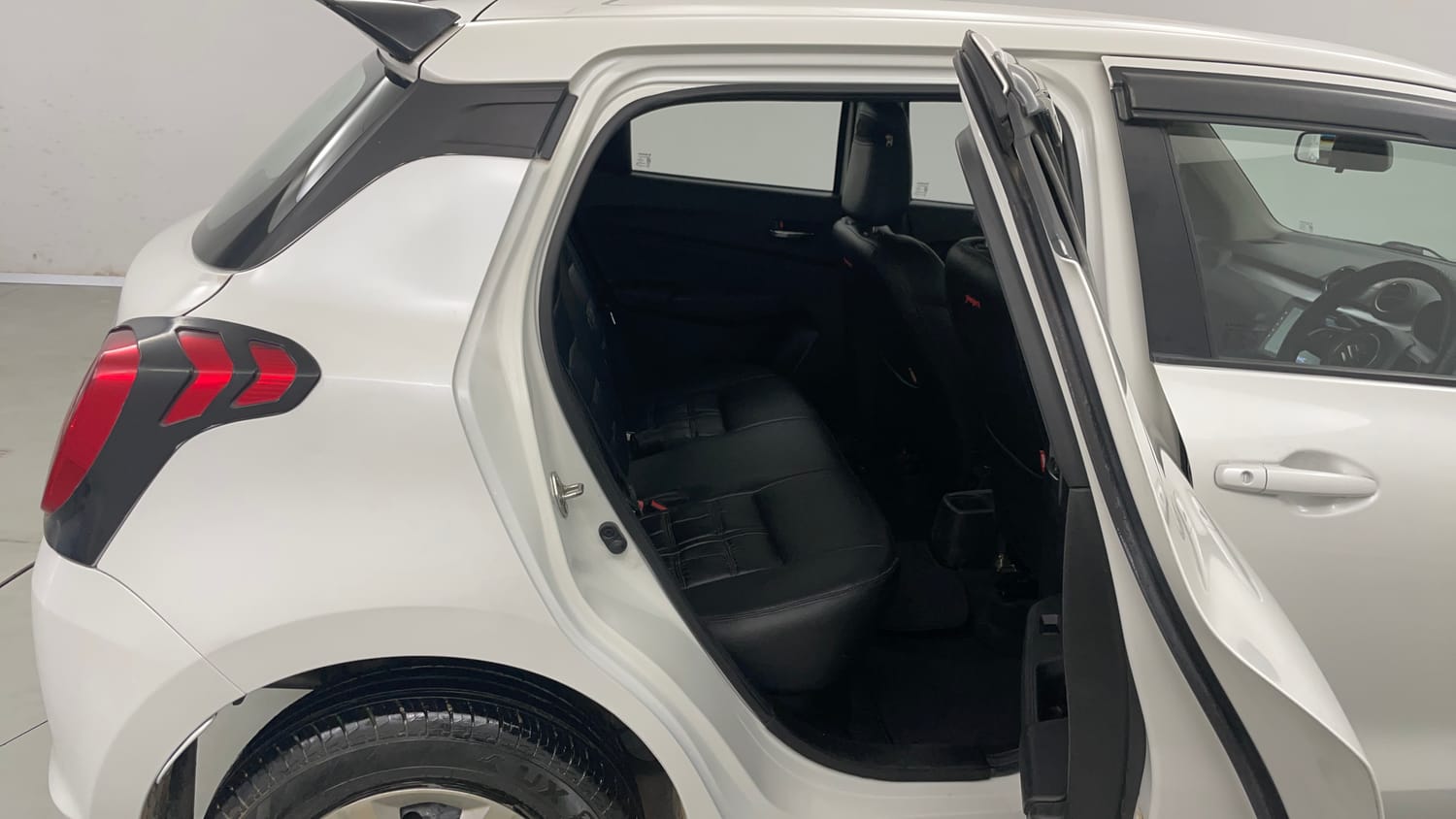 Used 2023 Maruti Suzuki Swift VXi Petrol Manual interior RIGHT SIDE REAR DOOR CABIN VIEW