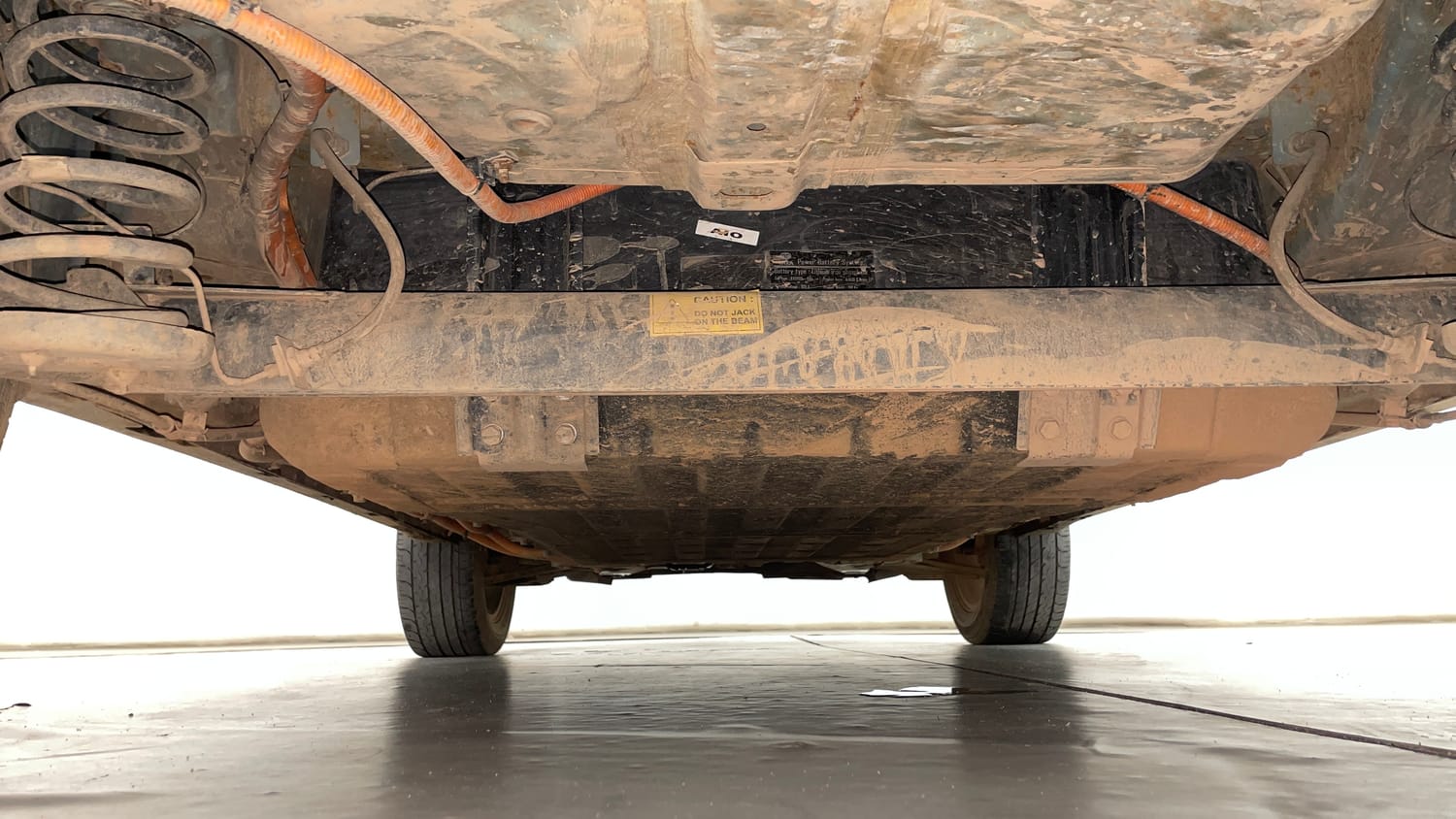 Used 2021 Tata Nexon EV XZ Plus Electric Automatic extra REAR UNDERBODY VIEW (TAKEN FROM REAR)