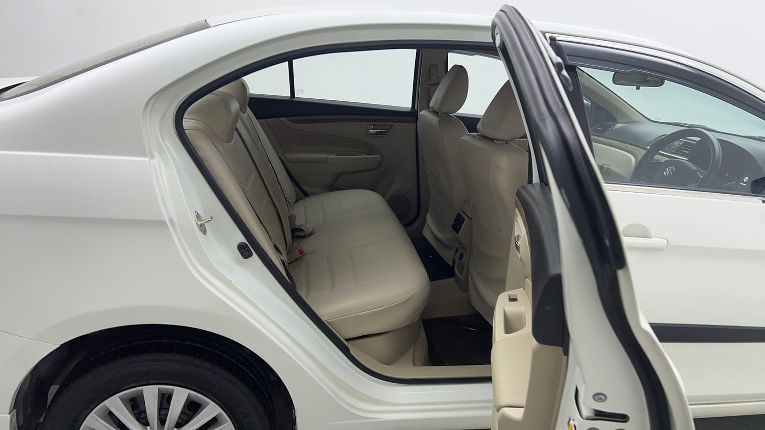 Used 2024 Maruti Suzuki Ciaz Sigma 1.5 Petrol Manual interior RIGHT SIDE REAR DOOR CABIN VIEW