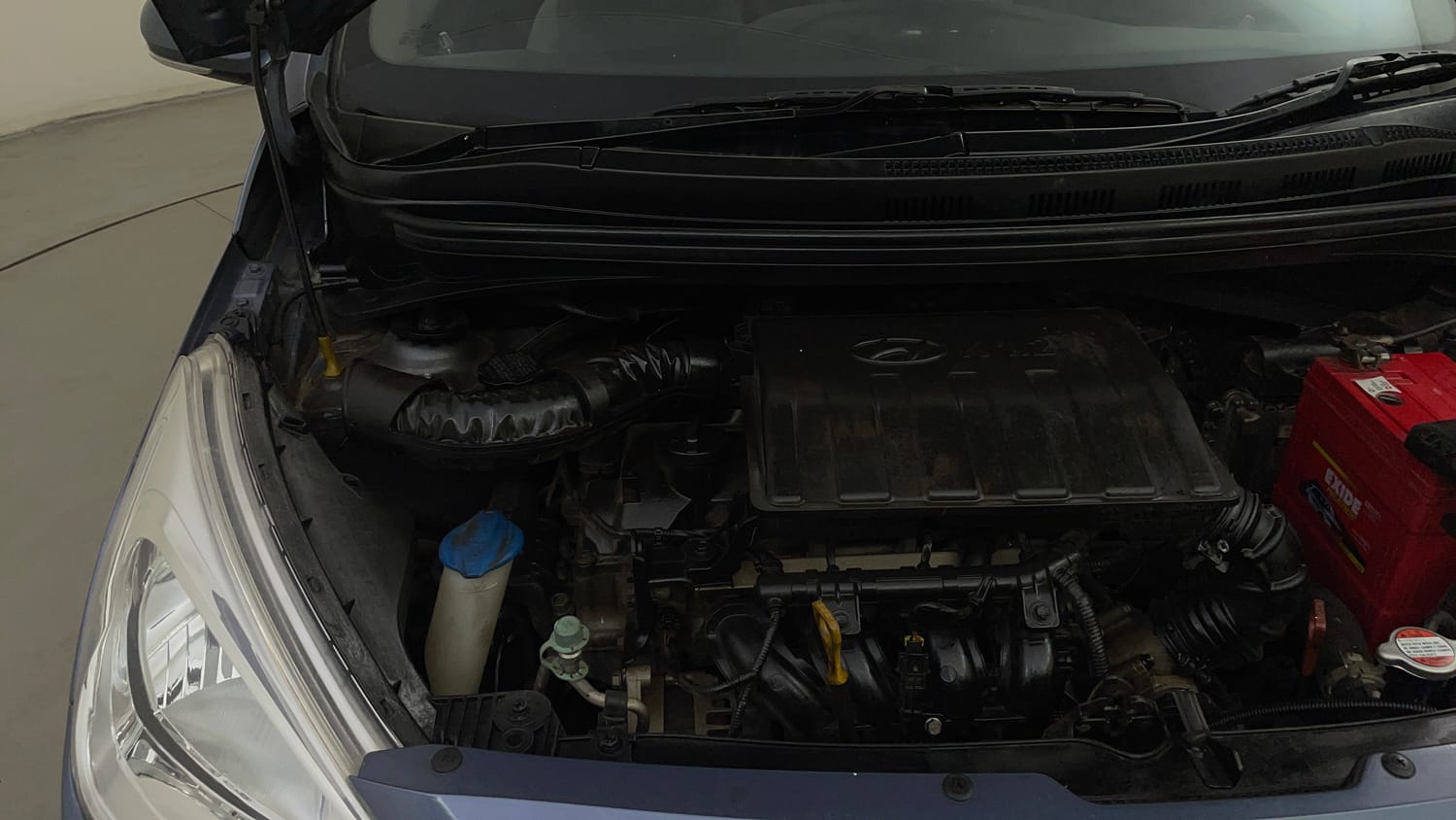 Used 2016 Hyundai Grand i10 Asta AT 1.2 Kappa VTVT (O) Petrol Automatic engine ENGINE RIGHT SIDE VIEW
