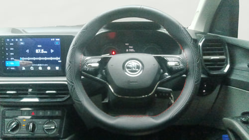 Used 2025 Skoda Kylaq Signature Petrol Manual interior STEERING VIEW